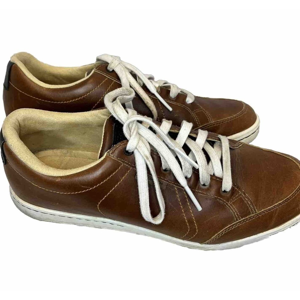 Ashworth Cardiff Mens Brown Leather Golf Shoes G54366 Size 8.5 US